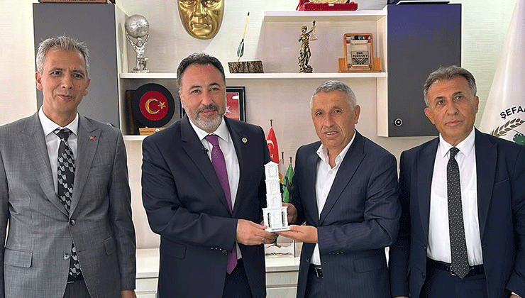 Milletvekili Özer’den Başkan Bozkurt’a ziyaret