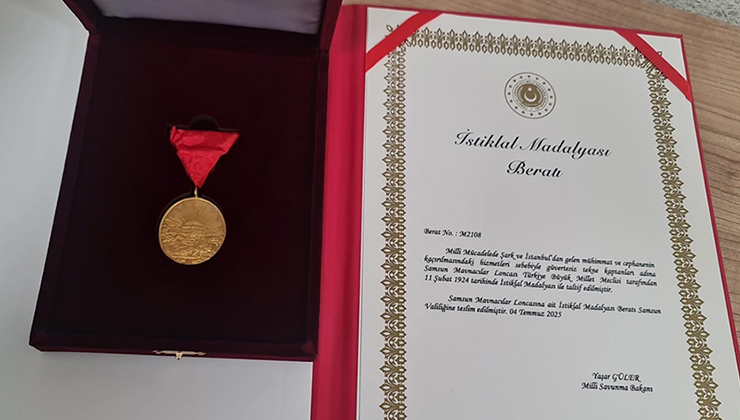 Samsun istiklal madalyasına 101 yıl sonra kavuşacak