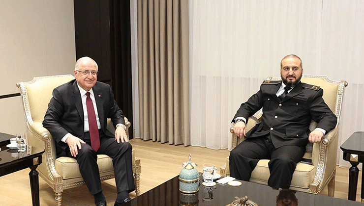 Milli Savunma Bakanı Güler, Suriye Savunma Bakanı Kasra ile bir araya gelecek