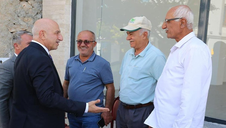 Müdür Yüksek Yunak’ta temaslarda bulundu