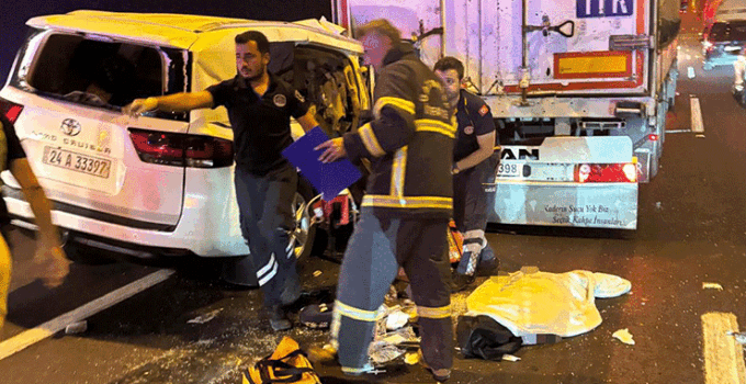 Osmaniye’de tünelde feci kaza: 1 ölü, 5 yaralı