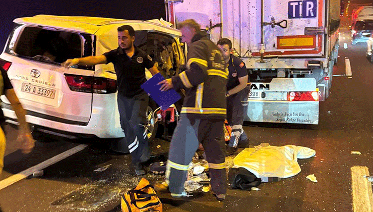 Osmaniye’de tünelde feci kaza: 1 ölü, 5 yaralı