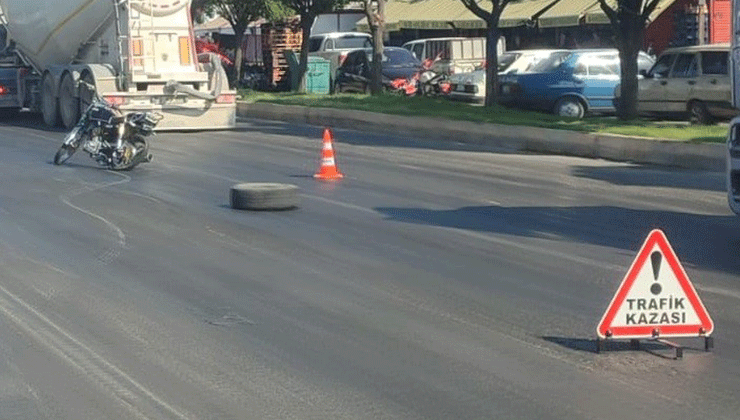 Otomobil ile motosiklet çarpıştı: 1 ölü, 1 yaralı