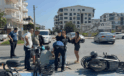 Otomobil ile motosiklet çarpıştı, yaralıya yoldan geçen doktor müdahale etti