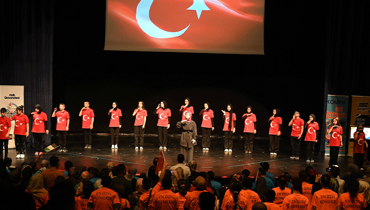 Özel gençler, Yaz Okulu’nu coşkulu şekilde tamamladı