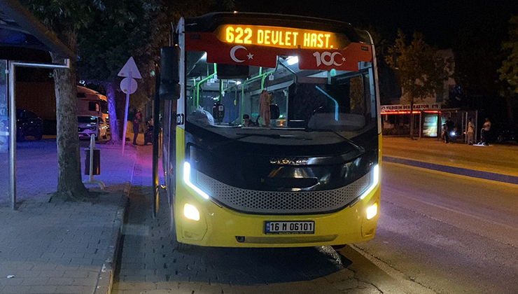 Polisten kaçan halk otobüsü şoförü alkollü çıktı