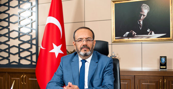 “Rektör Çelik’ten YÖK Başkanı’na tebrik”