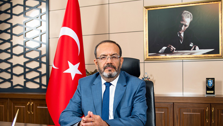 “Rektör Çelik’ten YÖK Başkanı’na tebrik”