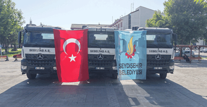Seydişehir Belediyesi, araç filosunu güçlendiriyor