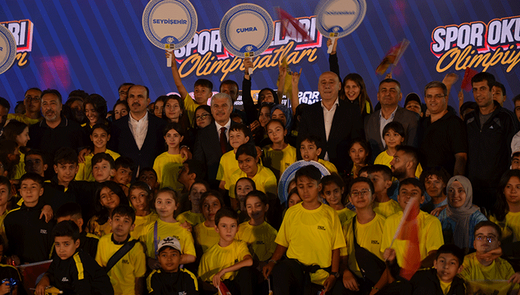 Konya’da “İlçe Spor Okulları Olimpiyatları” başladı