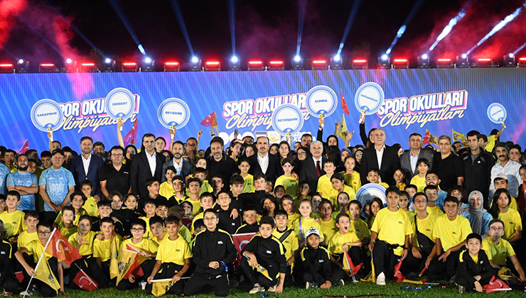 Spor şehri Konya’da “Spor Okulları Olimpiyatları”