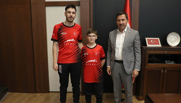 Tahir Efe’den Başkan Kılca’ya ziyaret