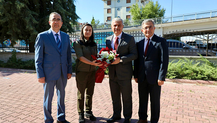 Vali Akın, Doğa Koruma ve Milli Parklar 8. Bölge Müdürlüğünü ziyaret etti