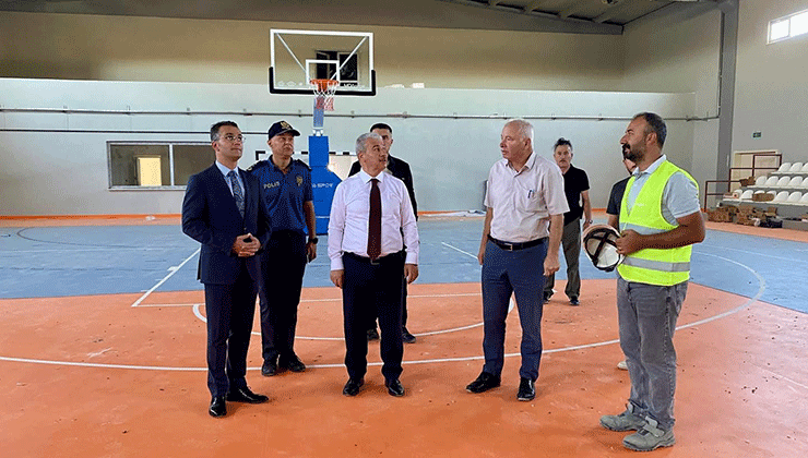 Vali Akın’dan yeni öğretim yılında kapılarını açacak eğitim kurumuna ziyaret