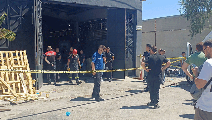 Yağ tankına düşen anne ve oğlu hayatını kaybetti