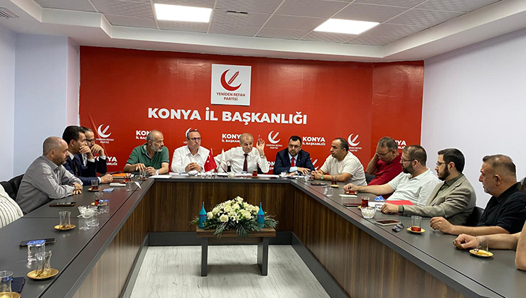Yeniden Refah Partisi Konya İl Başkanı Yel: “Katliama katılanlar cezalandırılmalı”