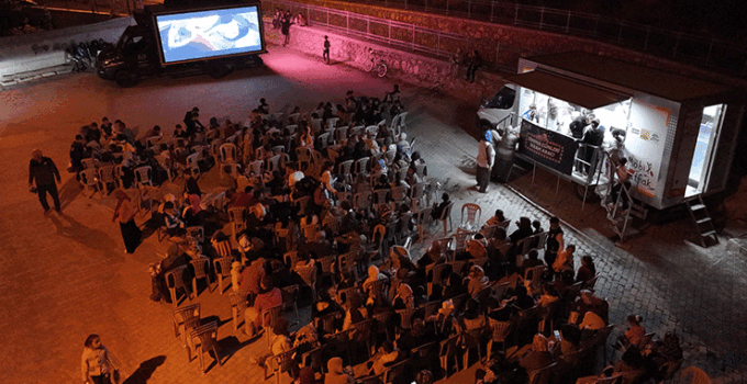 101 mahallesindeki Sinema Günleri’nde 70 binden fazla kişi katılım gösterdi