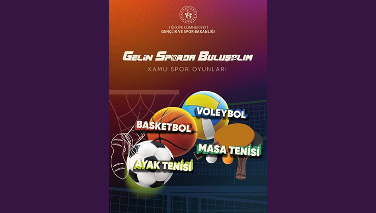 3. Kamu Spor Oyunları için başvurular başladı