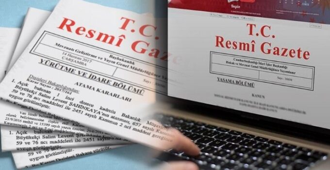Cumhurbaşkanlığı                                                                                                                                                                                                                                                            tarafından                   yapılan                 atamalar                                                                                             yayımlandı