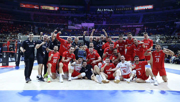 A Milli Erkek Voleybol Takımı, Dünya Şampiyonası’ndaki ilk maçını kazandı