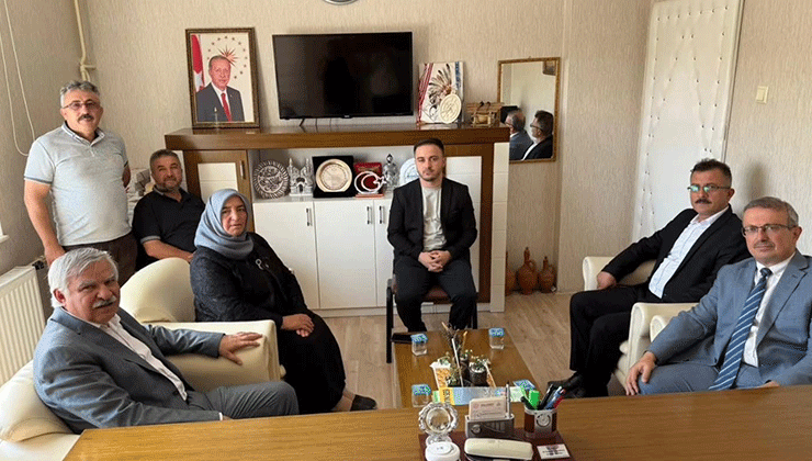 AK Parti heyetinden Akören’e ziyaret