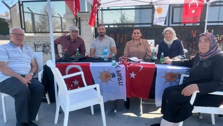 AK Parti Karatay’da üye çalışmaları devam ediyor