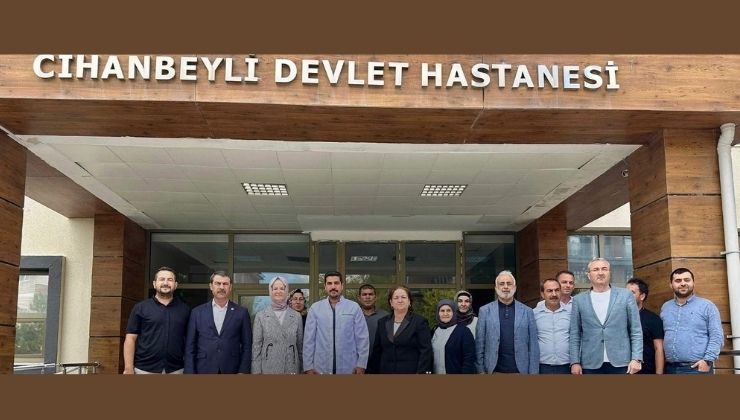 AK Parti Konya İl Başkanlığı’ndan Cihanbeyli ziyareti