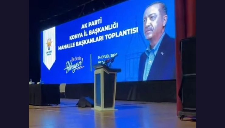 AK Parti Konya’dan mahalle başkanları toplantısı