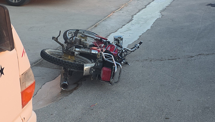 Aksaray’da otomobil ile motosiklet çarpıştı: 1 ağır yaralı