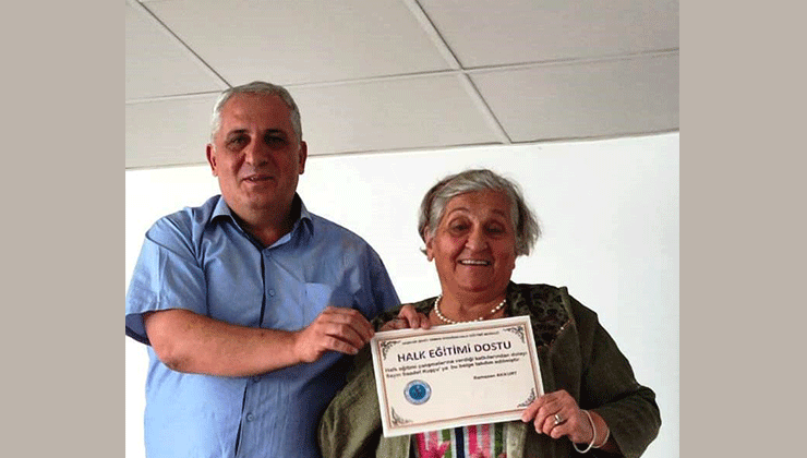 Akşehir Halk Eğitimi Merkezi’nden Halk Eğitimi Dostu Belgesi