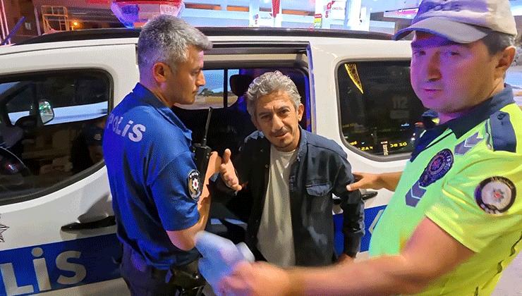 Alkol alıp direksiyona geçti, kaza yapıp gözaltına alınınca, “Hayvan mıyım?” dedi