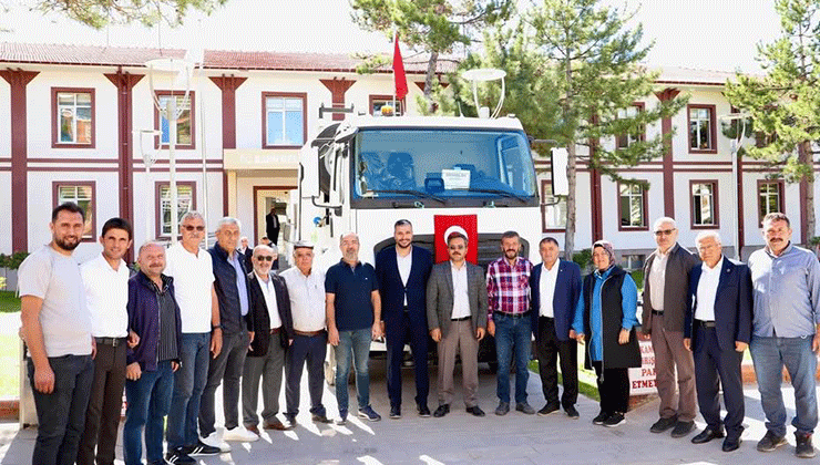 Bakanlıktan o belediyeye hibe araç