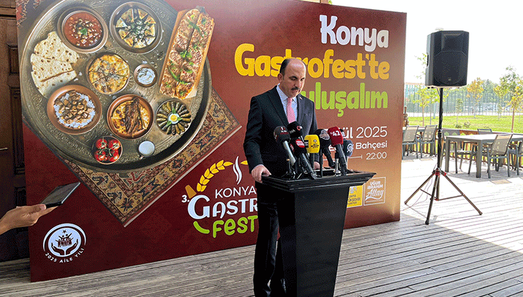 Başkan Altay, ‘3. Uluslararası Gastronomi Festivali’ öncesi Konya Basını ile buluştu