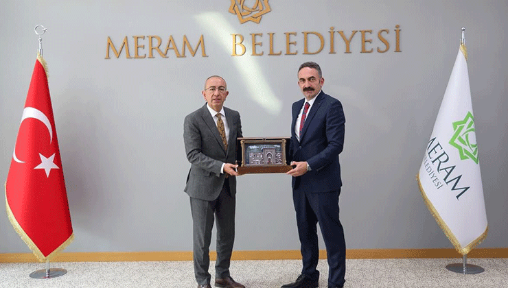 Başkan Kavuş, Bölge İdare Mahkemesi Başkanı Koçak’ı ağırladı