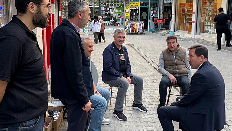 Başkan Kılca esnafları ziyaret etti