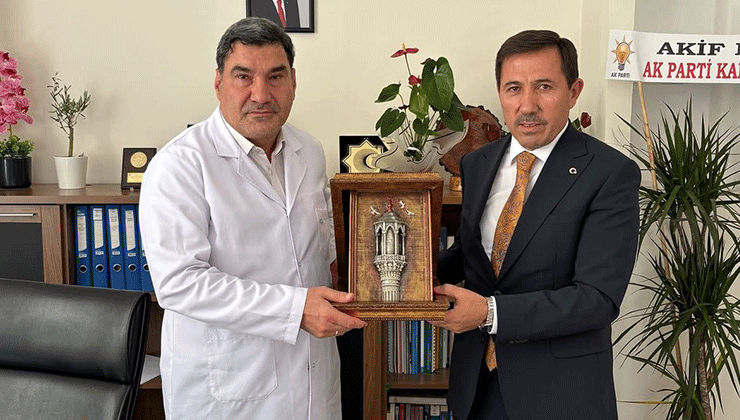 Başkan Kılca’dan Müdür Çam’a ziyaret