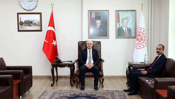 Başsavcı Özçelik‘ten vali Akın’a ziyaret