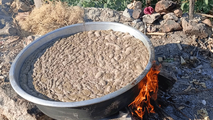 Bozkır’da geleneksel pekmez yapımı sabır ve emek gerektiriyor