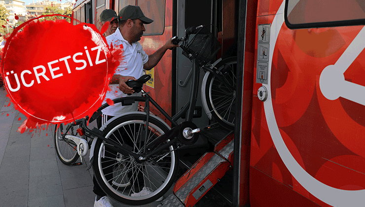 Bu tarihlerde bisiklet tramvayı ücretsiz olacak!