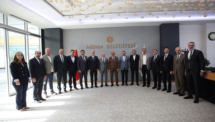 Bursa heyetinden Başkan Kavuş’a ziyaret