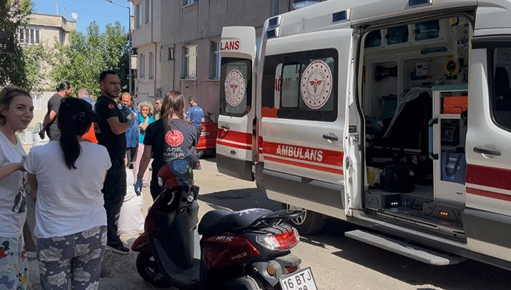 Bursa’da motosiklet bisiklete çarptı: 3 çocuk yaralandı