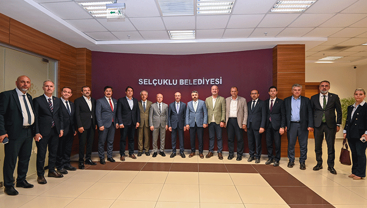 Bursalı Başkanlar Selçuklu’nun yatırımlarına hayran kaldı