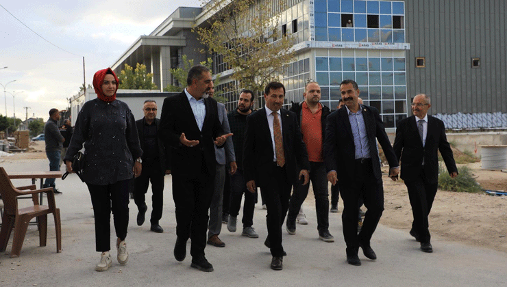 Cemil Yaman Karatay Belediyesi’nin yatırımlarını yerinde inceledi