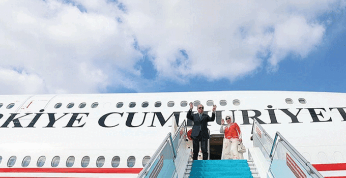 Cumhurbaşkanı Erdoğan, Katar’a gitti