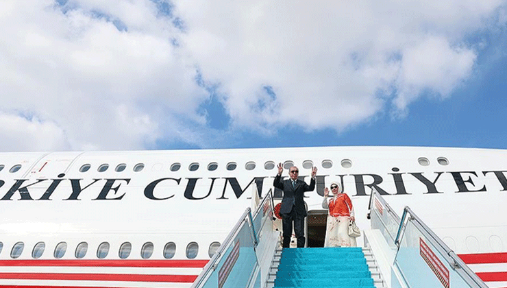 Cumhurbaşkanı Erdoğan, Katar’a gitti