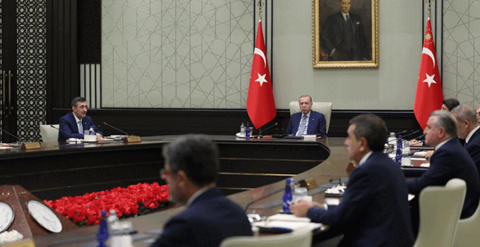 Cumhurbaşkanlığı Kabinesi toplandı