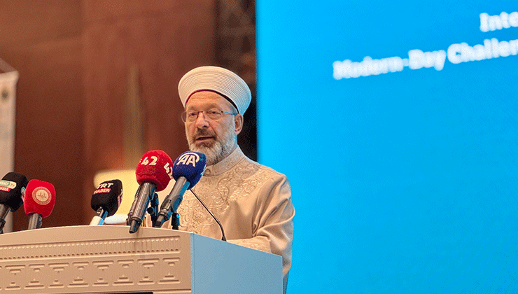 Diyanet İşleri Başkanı Erbaş, Uluslararası Aile Çalıştayı’nda konuştu
