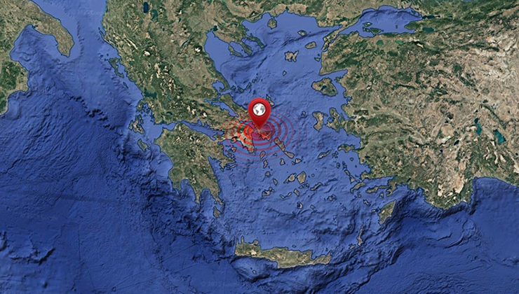 Ege Denizi’nde 5,1 büyüklüğünde deprem