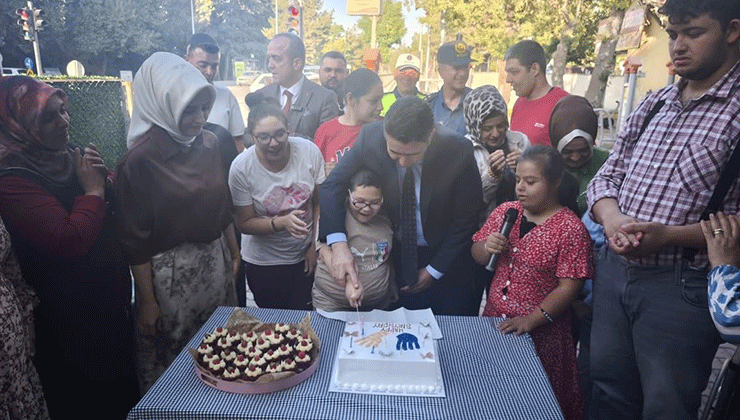 Ereğli Kaymakamı Eren, engelli bireylerle buluştu