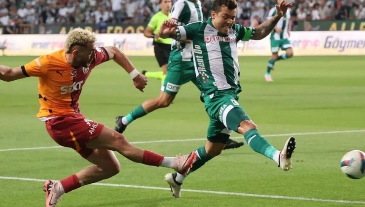 Galatasaray-Konyaspor maçının ilk 11’leri açıklandı